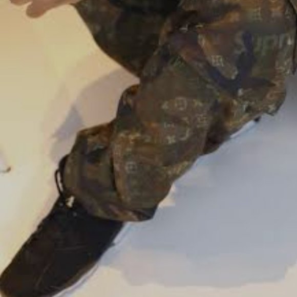 Supreme x Louis Vuitton Jacquard Denim 5-Pocket Jean - Picture 3 of 7